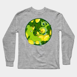 Octopus at the lime harvest. Long Sleeve T-Shirt